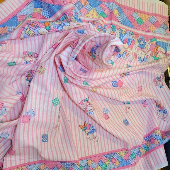 Cuties Bunnies Sewing Cotton Fabric Traditions 1996 Copyright N.T.T. Inc. #5311 - Picture 12 of 16